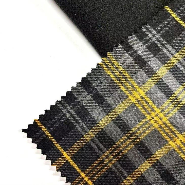 Cotton Polyester Yarn Dyed Bonded Fabric
