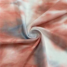 Çift taraflı Tie-dyed Örme Kumaş
