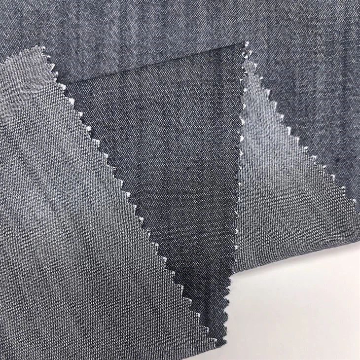 Twill Stretch Imitation Denim Fabric